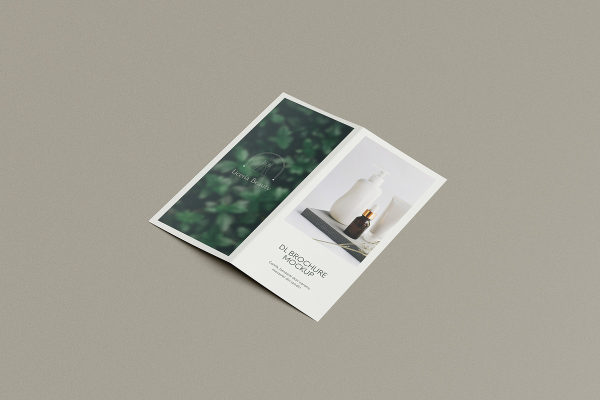 Bifold DL Flyer Mockup, a Print Template by simuradi (Photo 7 of 9)