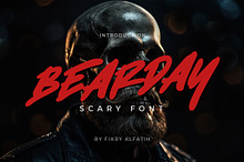 Bearday - Horror Font