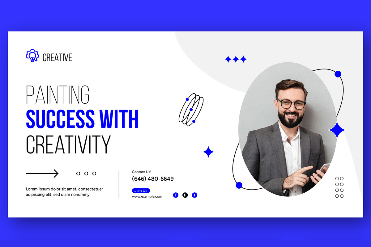 Business Web Banner Layout, an UI Kit Template by CreativeShaper (Photo 2 of 4)