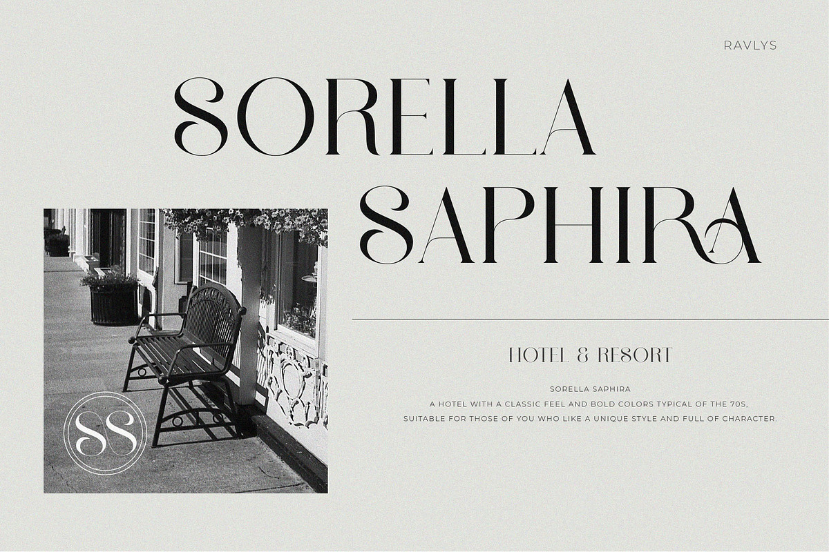 Ravlys - Classy serif, a Serif Font by ToniStudio (Photo 2 of 11)