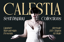 Calestia - A Display Condensed Serif