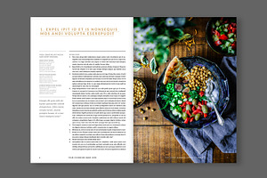 Cookbook / Recipe Book Layout