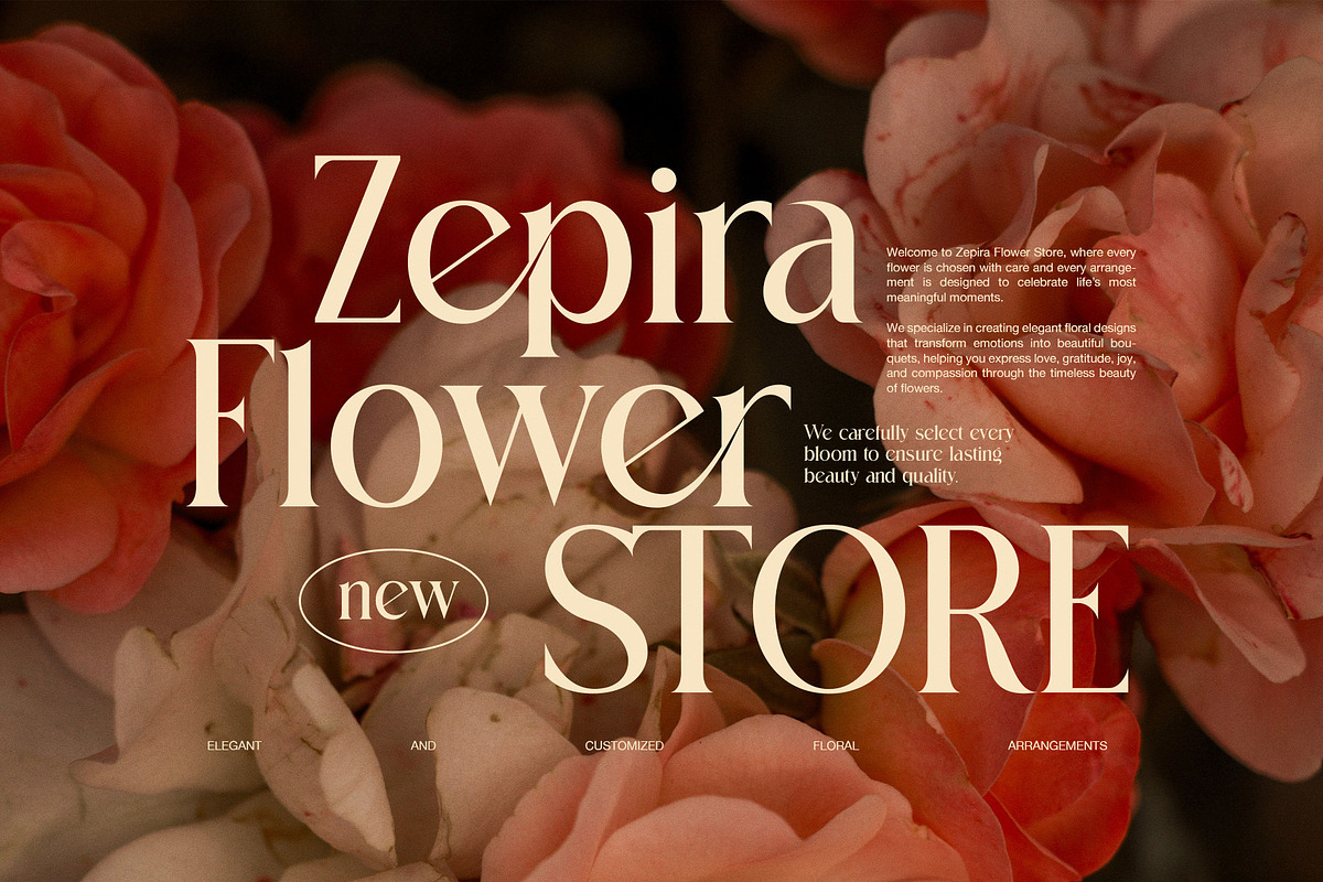 Casper Roomer Elegant Serif Font, a Serif Font by Perfectype (Photo 4 of 8)