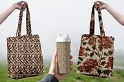 Chintz Florals – 3 Seamless Vector, a Pattern Graphic by one-touch (Thumbnail 3 of 10)
