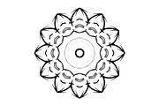 Ornamental Black White Mandala Pack, a Decorative Illustration by NJ Himel (Thumbnail 102 of 103)