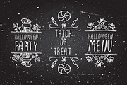Halloween - typographical elements, an Illustration by AV Design (Thumbnail 4 of 4)