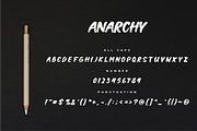 Anarchy Brush Font, a Font by Pen Culture (Thumbnail 8 of 9)