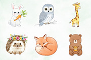 Animals Minimalist Cartoon Clipart, an Illustration by Creative Art (Thumbnail 9 of 9)