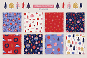 Cheerful Christmas Kit, a Seasonal Illustration by miumiu (Thumbnail 3 of 15)