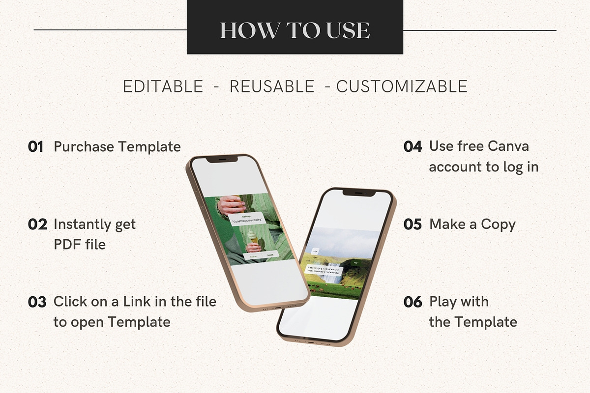 Green Quote Instagram Templates, a Social Media Template by DesignbySamVN (Photo 6 of 6)