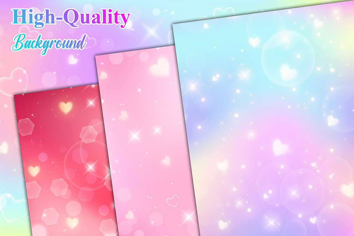 Valentine Bokeh Background, a Decorative Illustration by Digital Studio (Photo 9 of 15)