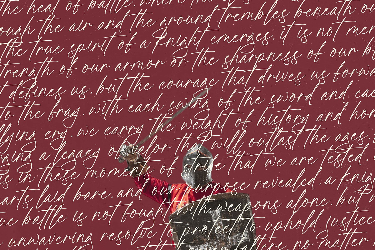 Battler Knight Stylish Signature, a Script Font by stylishtype.co (Photo 14 of 20)
