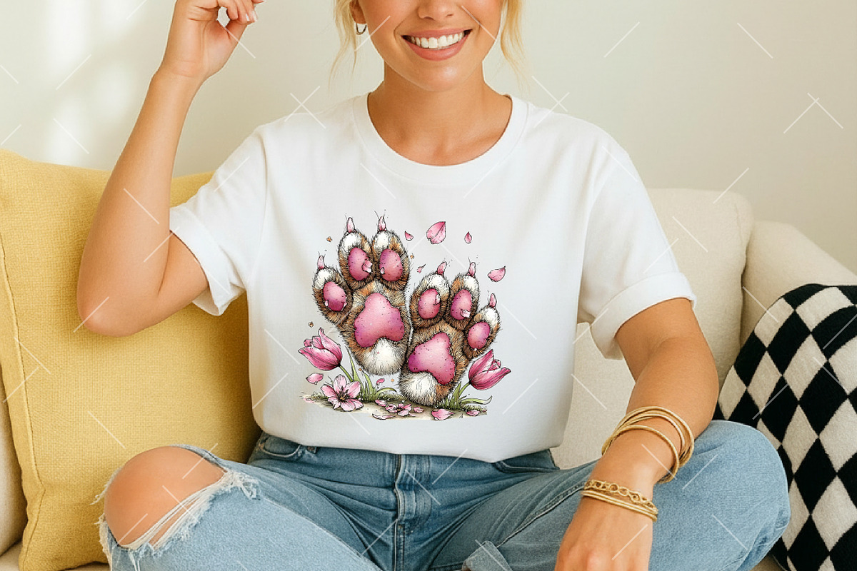 Whimsical Pink Easter Clipart, an Illustration by OK Design (Photo 4 of 6)