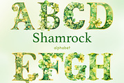 St.Patrick’s Day Alphabet, a Decorative Illustration by GlamArtZhanna (Thumbnail 1 of 6)