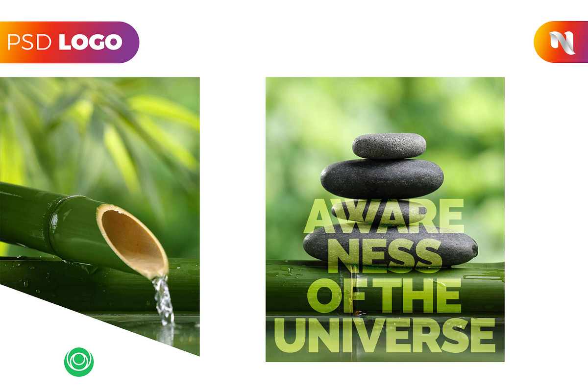 Zenlife Logo, a Branding & Logo Template by Nadasol (Photo 4 of 4)