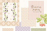 Charming meadow - woodland clipart, a Decorative Illustration by polikarpovaart (Thumbnail 17 of 30)