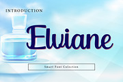 Elviane, a Script Font by Wow Magic (Thumbnail 2 of 2)