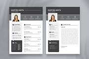 Professional Resume CV Template, a Resume Template by Blackcloud_Creations (Thumbnail 5 of 8)