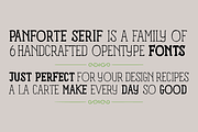 Panforte Serif - 6 fonts, a Serif Font by Zetafonts (Thumbnail 2 of 6)