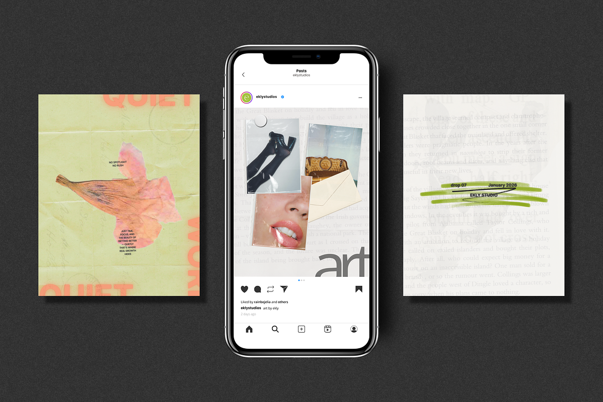 EKLY • Creative Social Media Kit, a Social Media Template by rainbojelia (Photo 9 of 10)