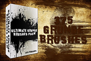 375 Grunge Brushes Pack, a Brush Add-On by Arys Design (Thumbnail 1 of 2)