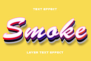 Smoke Text Effect, a Layer Style Add-On by CreativeShaper (Thumbnail 1 of 2)