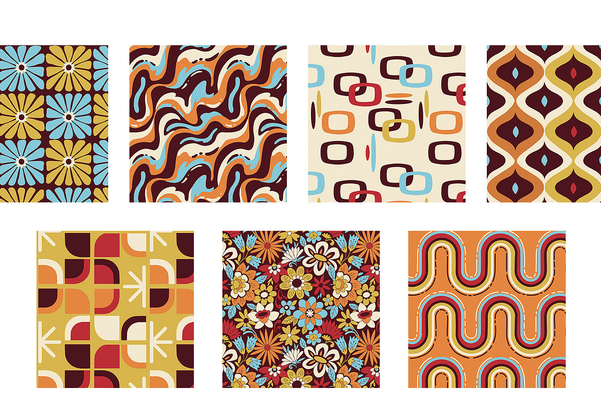 Groovy Sunshine, a Pattern Graphic by HannaSymo (Photo 8 of 8)