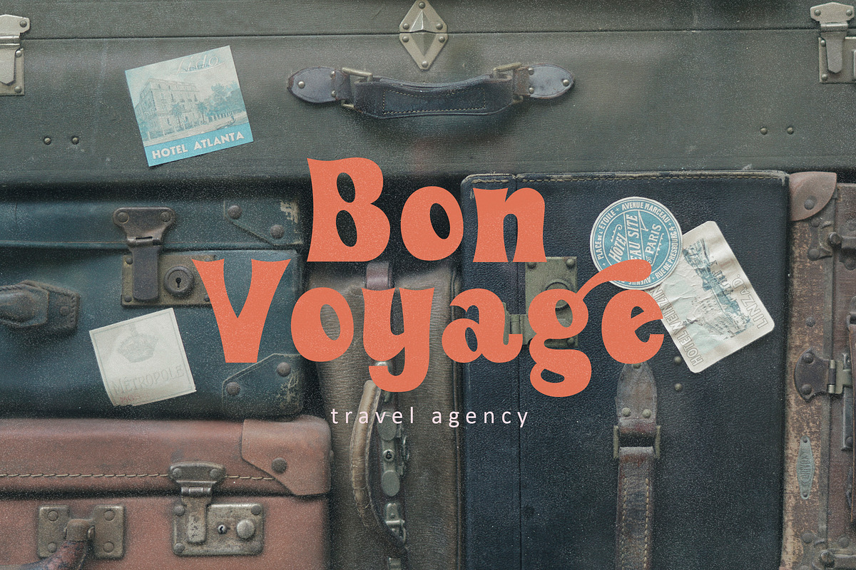 Retro Vibes | Vintage Bold Font, a Sans Serif Font by Anna Zakharchenko (Photo 15 of 21)