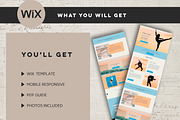 Premium Wix Template for Yoga, a Wix Template by Design House (Thumbnail 6 of 10)