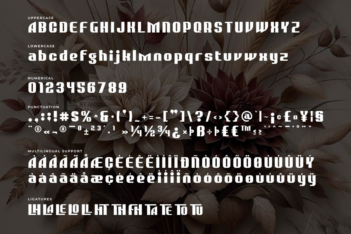 Egiga – Retro Sci-Fi Display Font, a Sans Serif Font by Artiveko (Photo 2 of 8)
