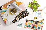 Pattern Blocks - Modern Geometrics, a Pattern Graphic by Anugraha Design (Thumbnail 5 of 9)