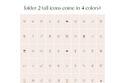 Boho Instagram Highlight Cover Icons, a Social Media Template by Indie Grace Design (Thumbnail 4 of 8)
