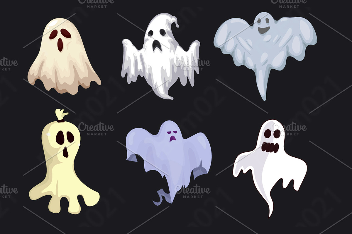 Halloween Trick or Treat Clipart, a Decorative Illustration by naem021 (Photo 3 of 16)