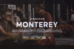 SA Monterey - Retro Bold Font