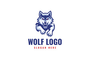 Wolf Logo, a Branding & Logo Template by Pixes