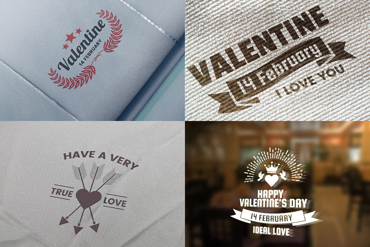 122 LOVE LABEL & RIBBON, a Branding & Logo Template by Toonsteb (Photo 10 of 15)