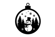 Christmas Ornament Design Bundle, a Graphic by Creativeshirt (Thumbnail 4 of 14)