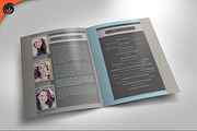 Funeral Program 21 Winter Cool Theme, a Brochure Template by SeraphimChris (Thumbnail 2 of 5)