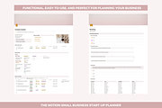 Notion template business planner, a Templates & Theme by Cate Creates (Thumbnail 6 of 8)