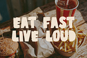 CARVE Rough Display Font, a Sans Serif Font by kavoon (Thumbnail 5 of 12)