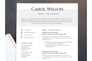 Word resume & cover letter template, a Resume Template by Climbwithelevator (Thumbnail 1 of 10)
