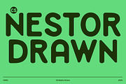 CS Nestor Drawn, a Sans Serif Font by Craft Supply Co. (Thumbnail 1 of 8)