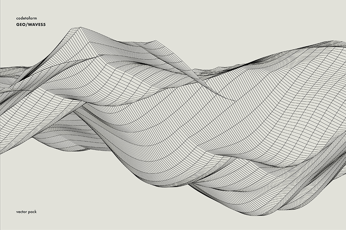 GEO_WAVES6 Vector Pack, a Graphic by codetoform (Photo 9 of 21)