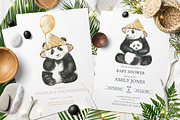 Watercolor Panda Family, an Animal Illustration by Catherine Wheel (Thumbnail 4 of 17)