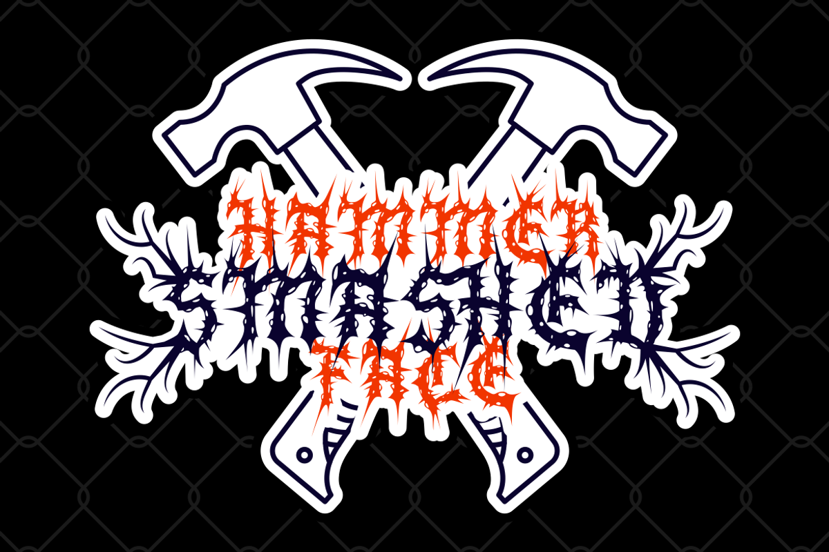 Silent Scream - Metal Font, a Blackletter Font by PutraCetol Studio (Photo 4 of 11)