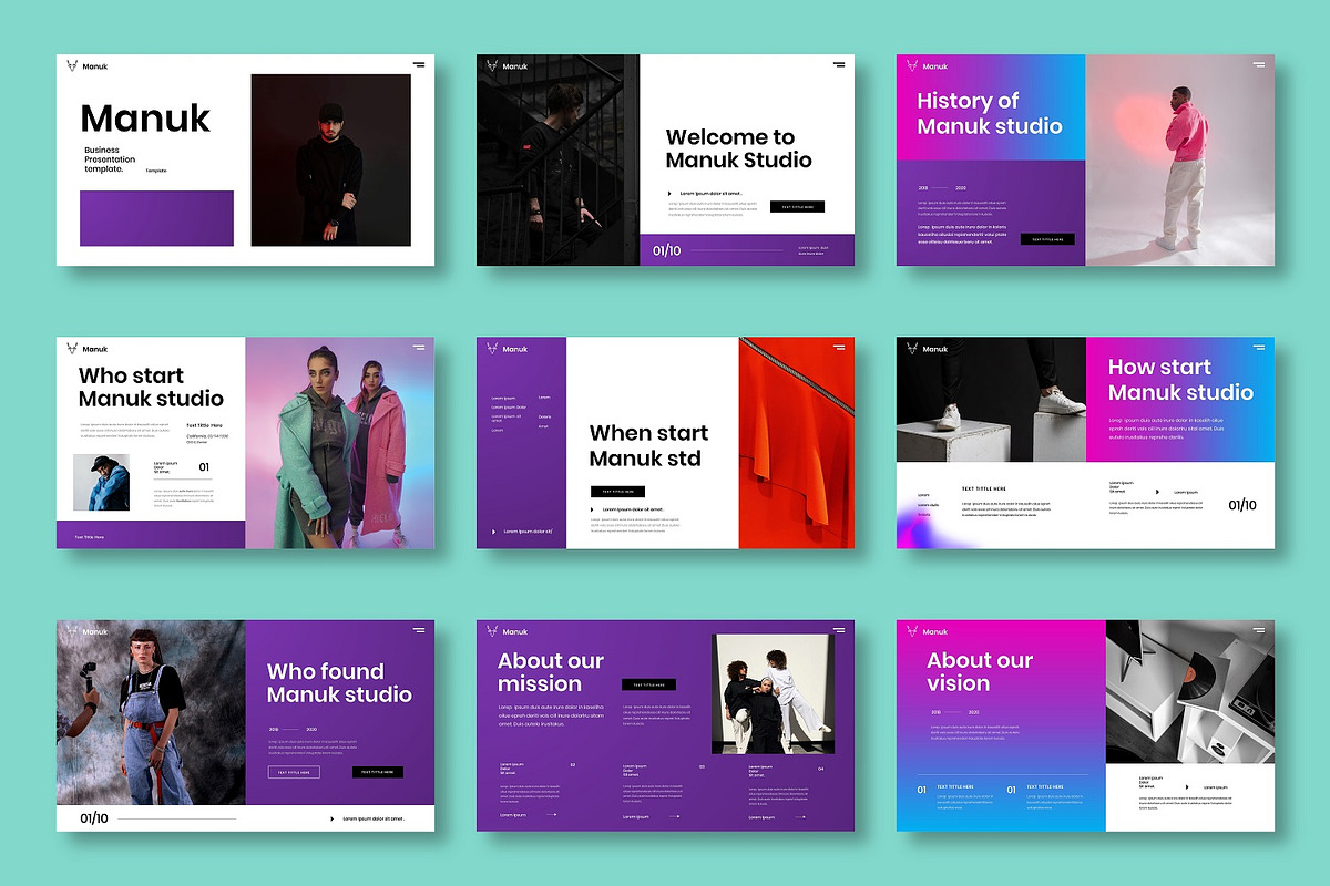 Manuk – Business Keynote Template, a Presentation Template by Dens Creative Studio (Photo 2 of 6)