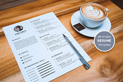 RESUME CV 2, a Resume Template by graphicbox (Thumbnail 1 of 3)