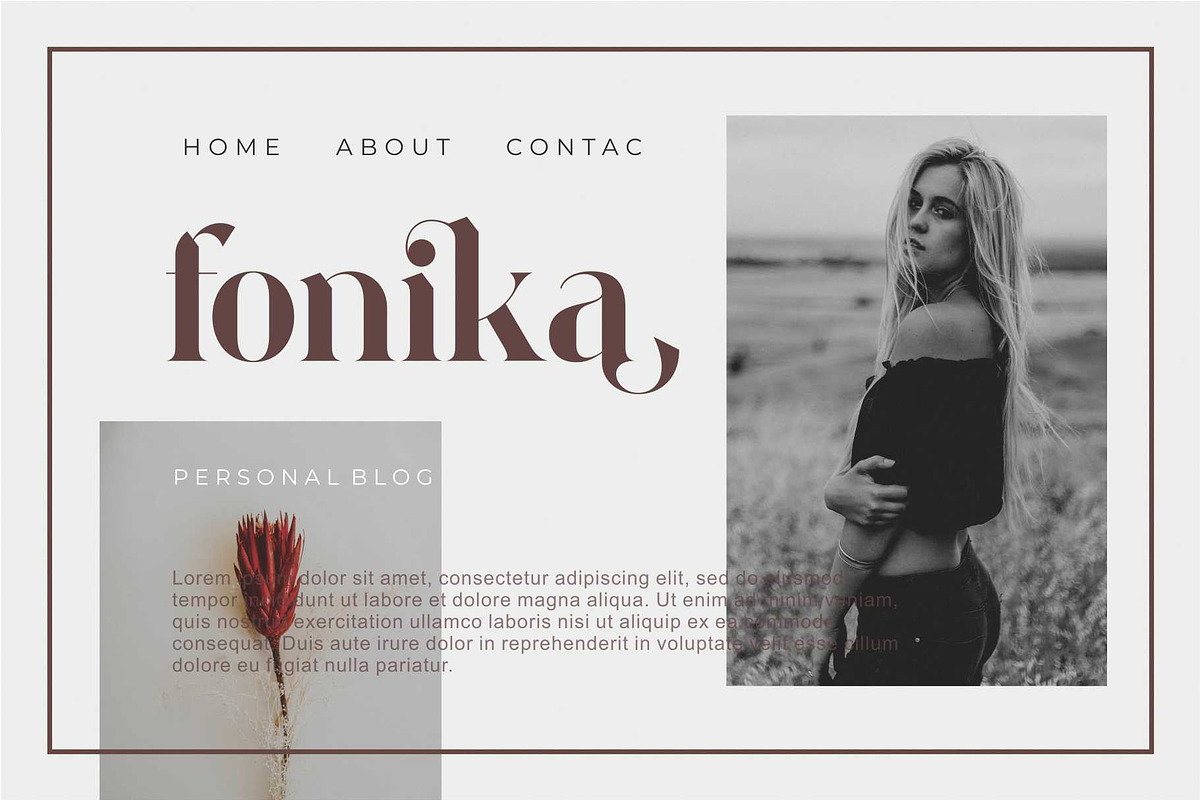 Raung Modern Ligature Serif, a Serif Font by Dylla_studio (Photo 5 of 13)