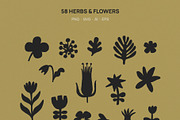 Wild Herbarium — Botanical Folk Art, an Object Illustration by happpydesign (Thumbnail 8 of 14)