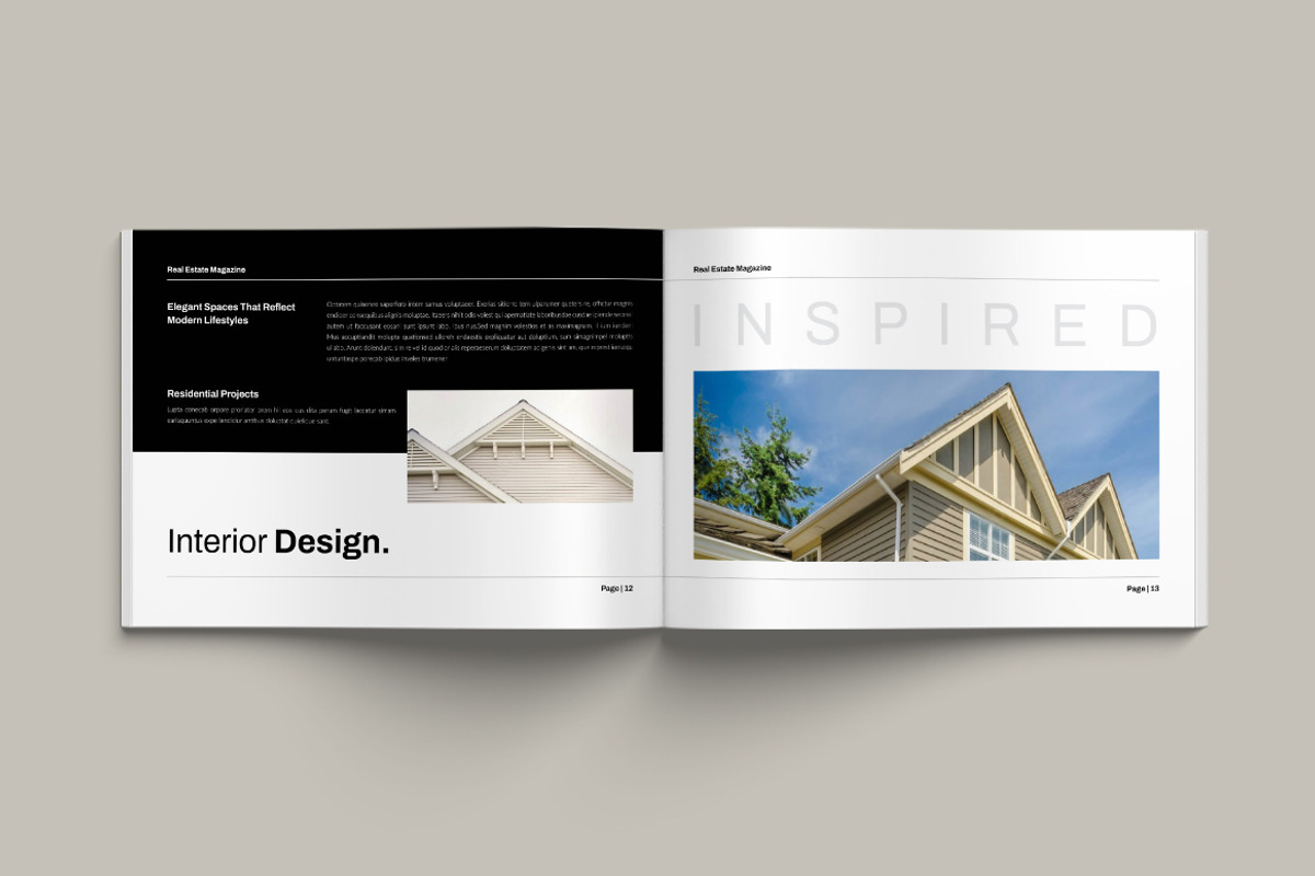 Real Estate Landscape Templates, a Brochure Template by Pixelpick (Photo 7 of 10)